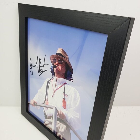 Jack Roush Signed Photograph Racing 8x10" Framed J.R.'s Garage Exclusive - Picture 9 of 10